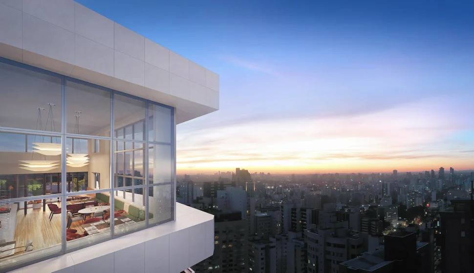 Sky lounge e terraço